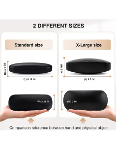 Estuche Duro para Gafas Marvolia PU - Compacto y Resistente 2