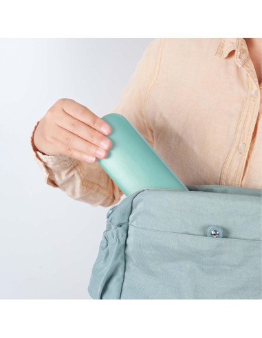 Estuche rígido para gafas Marvolia - Cuero PU compacto