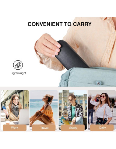 Estuche para gafas Marvolia duro PU - Compacto y ligero