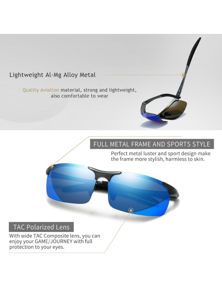 Gafas de sol SUNGAIT modelo 9951051 polarizadas UV400