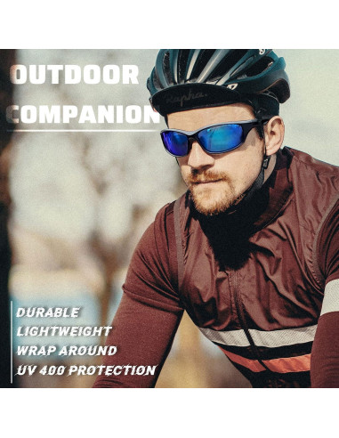 Gafas de sol deportivas Joopin E8968 polarizadas UV400