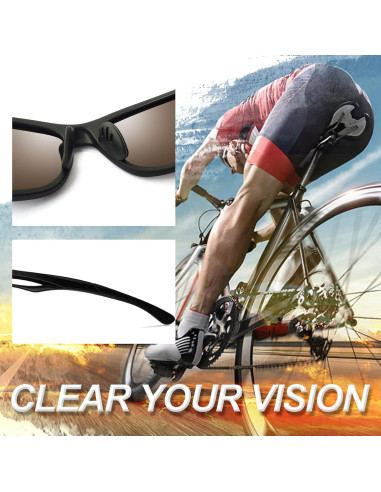 Gafas de sol deportivas Joopin E8968 polarizadas UV400