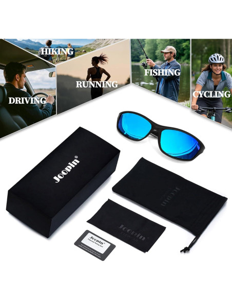Gafas de sol deportivas Joopin E8968 polarizadas UV400