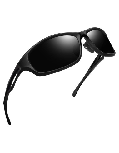 Gafas de sol deportivas Joopin UV400 polarizadas negras