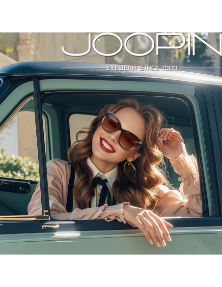 Gafas de sol Joopin ojo de gato moradas UV400 para mujeres