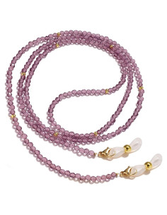 Cadena de Gafas BILIONE de Cristal Morado 75 cm para Mujeres