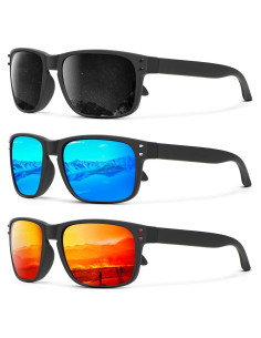 Gafas de Sol KALIYADI Polarizadas UV Estilo Vintage 3 Colores