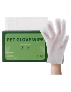 Guantes de Limpieza para Mascotas ORDORA - Paquete de 12
