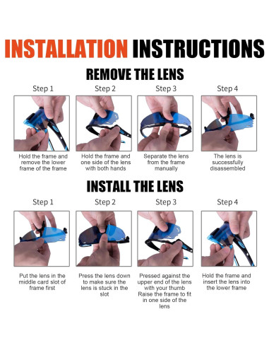 Gafas de Ciclismo X-TIGER Polarizadas 5 Lentes Intercambiables