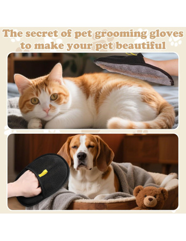 Guantes Electroestáticos Reutilizables para Mascotas 2 PCS