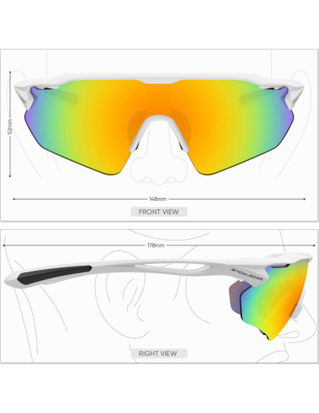 Gafas de Ciclismo HUBO Sports HB502L Polarizadas UV400