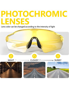 Gafas de Ciclismo HUBO Sports HB502L Polarizadas UV400 2