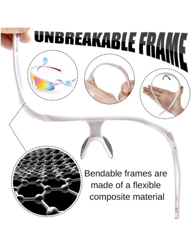 Gafas de Ciclismo HUBO Sports Modelo HB502L Polarizadas UV400