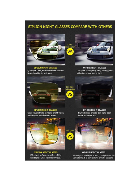 Gafas de sol SIPLION polarizadas para hombres UV400