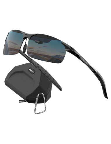 Gafas de sol SIPLION polarizadas para hombres UV400 ligeras