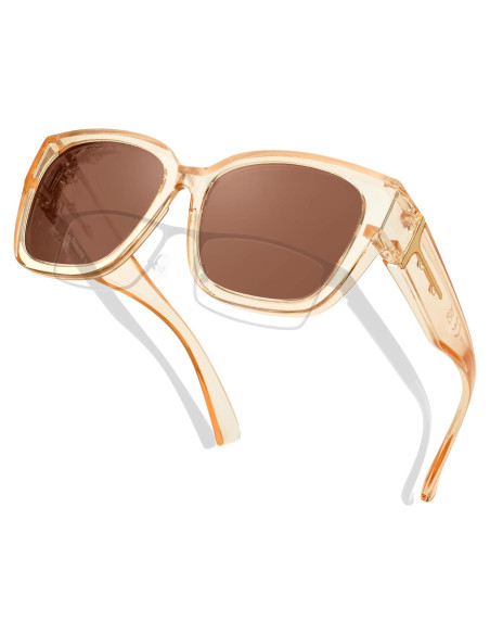 Gafas de Sol KANASTAL Polarizadas UV400 Cuadradas Unisex