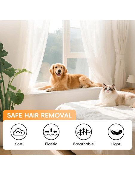 Guante Removedor de Pelo de Mascotas XEENRXU Doble Cara 2PCS