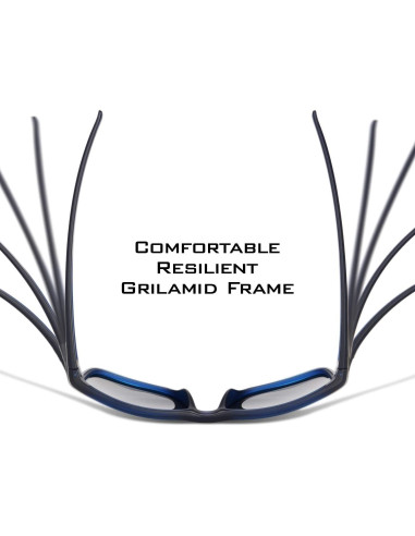 Gafas de sol polarizadas KastKing Toccoa unisex azul mate