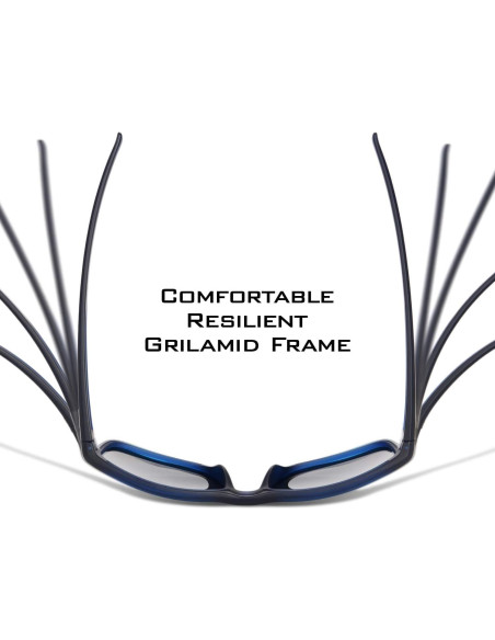 Gafas de sol polarizadas KastKing Toccoa unisex azul mate