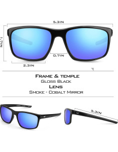 Gafas de sol polarizadas KastKing Toccoa unisex UV400 2