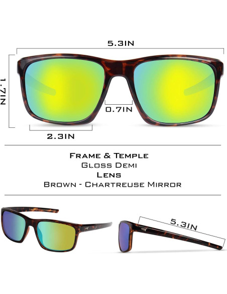 Gafas de sol polarizadas KastKing Toccoa unisex UV 100%