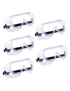Gafas de Seguridad KeeboMed KMG1 Antivaho y Ajustables
