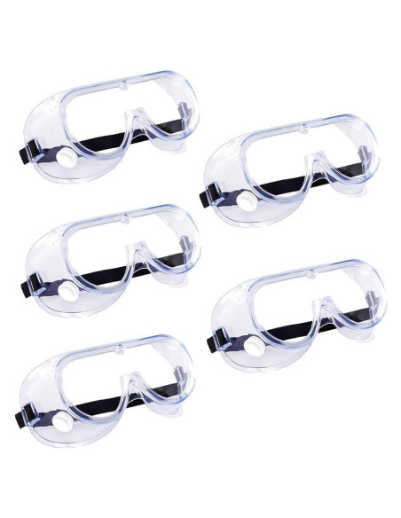 Gafas de Seguridad KeeboMed KMG1 Antivaho y Ajustables