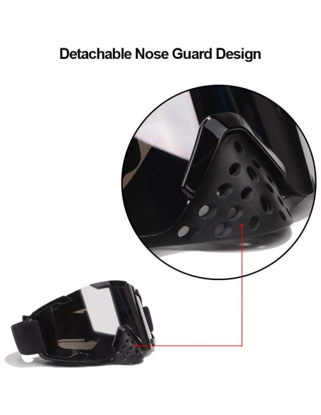 Gafas de Motocross 4-FQ G58-Sliv a Prueba de Viento y Polvo