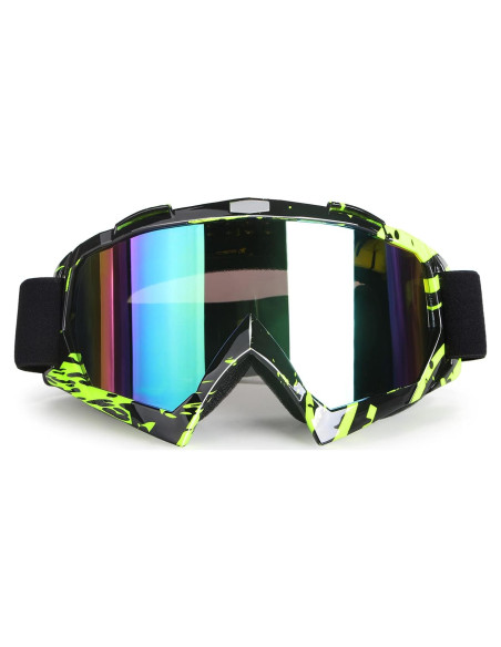 Gafas de Motocross 4-FQ Marco Graffiti Lente Colorida