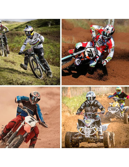 Gafas de Motocross 4-FQ Marco Graffiti Lente Colorida