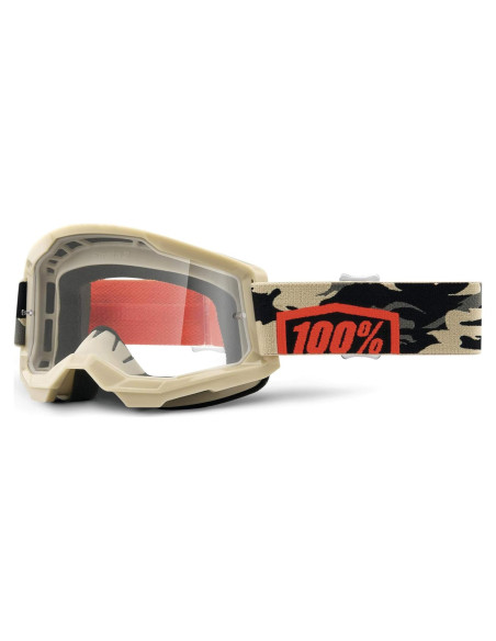 Gafas de Motocross 100% Strata 2 Arena - Lente Claro