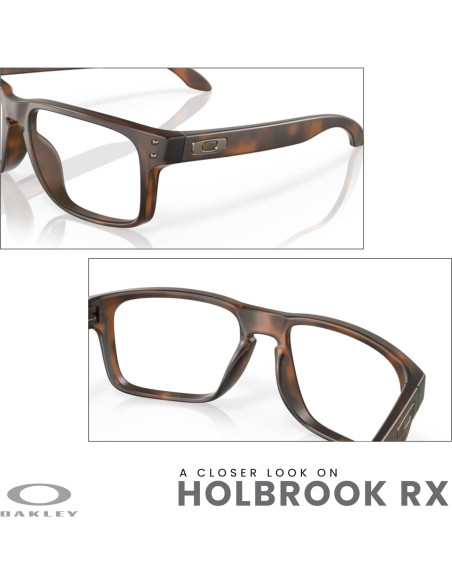 Gafas de sol Oakley Holbrook OX8156 para hombres + Kit de cuidado