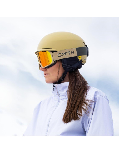 Gafas de Nieve Smith Blazer Lente Carbonic-x Rojo Pizarra
