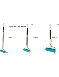 Rodillo de Pelusa Reutilizable UKEENOR con Mango Largo 20.32 cm 2