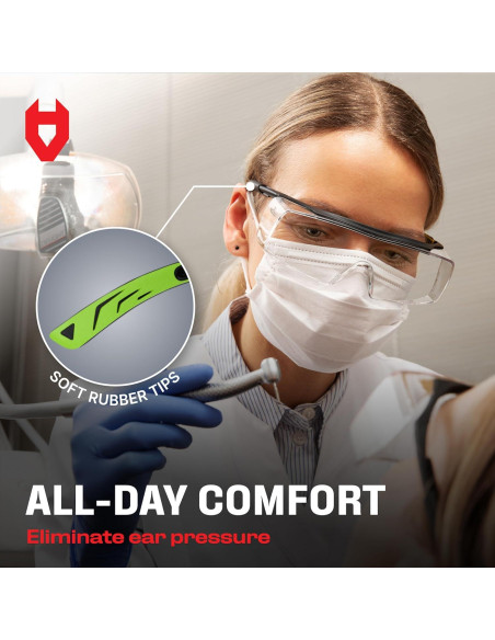 Gafas de Seguridad NoCry OverSpecs+ Anti-vapor UV 100%