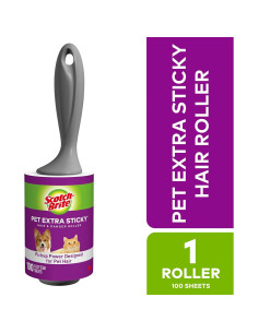 Rodillo Adhesivo Extra Pegajoso Scotch-Brite para Mascotas, 400 Hojas 2