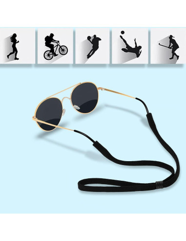 Correa Ajustable para Gafas 2 PCS - Unisex, 30 cm