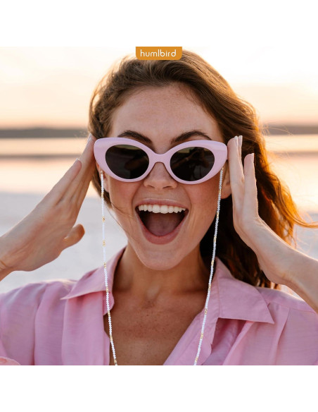 Cadena de Gafas Humlbird para Mujeres - Collar Elegante Azul