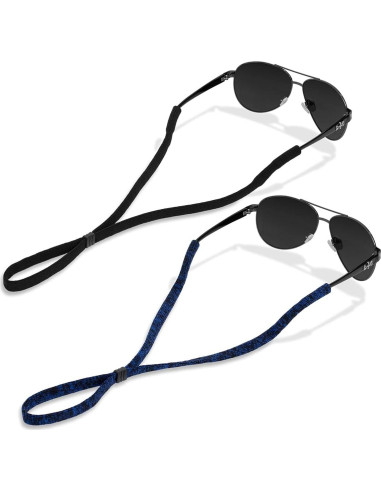 Correa Ajustable para Gafas 2 PCS Nylon Spandex Unisex