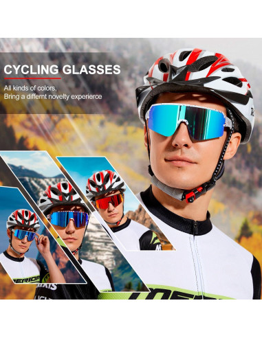 Gafas de Ciclismo FMY Polarizadas UV400 para Adultos