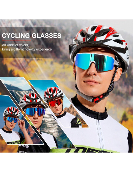 Gafas de Ciclismo FMY Polarizadas UV400 para Adultos