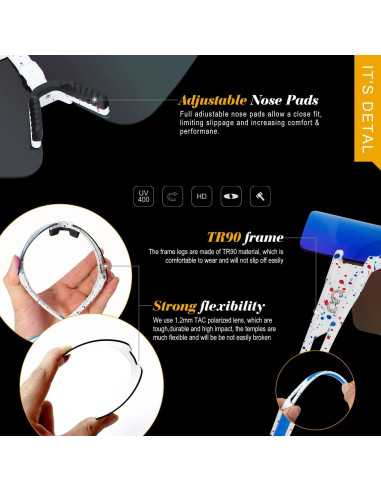 Gafas de Ciclismo FMY Polarizadas UV400 para Adultos