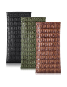 Funda de Cuero TRIUMPH VISION - 3 Fundas para Gafas