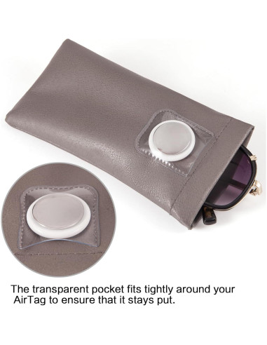 Bolsas de Gafas TRIUMPH VISION - Paquete de 3 con soporte AirTag