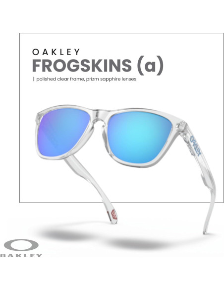 Gafas de sol Oakley Frogskins OO9245 con correa y kit