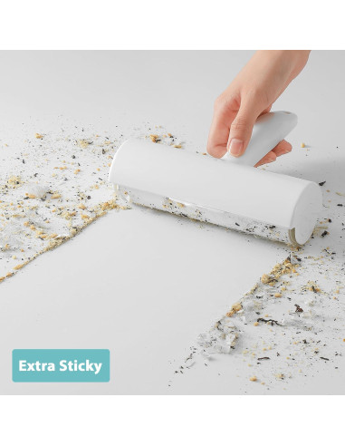 Repuestos de Rodillo Adhesivo MINGRACE 16 cm - 4 Rollos 240 Hojas