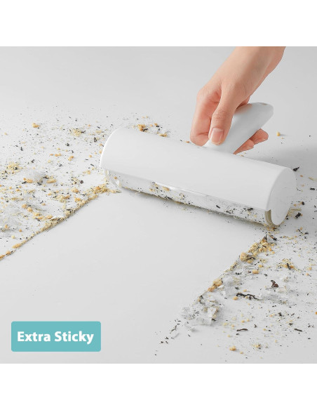 Repuestos de Rodillo Adhesivo MINGRACE 16 cm - 4 Rollos 240 Hojas