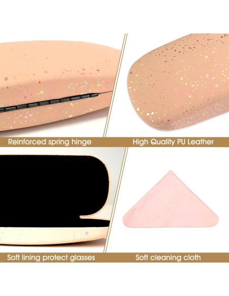 Funda Dura para Gafas PERFECTSIGHT Kawaii para Niños y Adultos