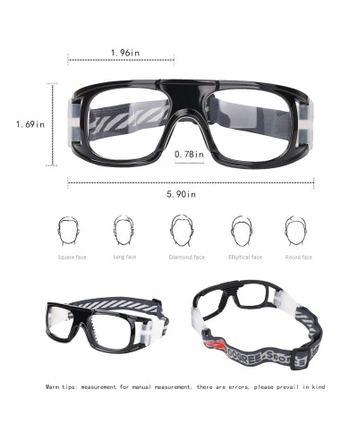 Gafas Deportivas SooGree para Baloncesto Antivaho