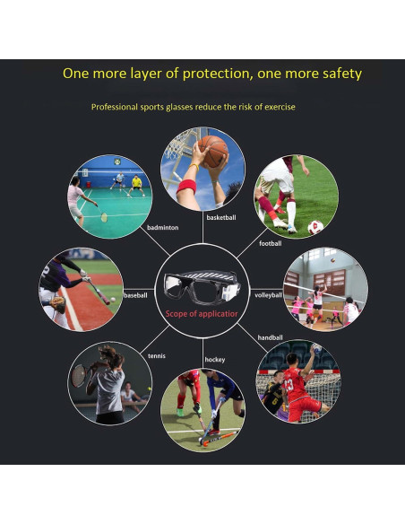 Gafas Deportivas SooGree para Baloncesto Antivaho